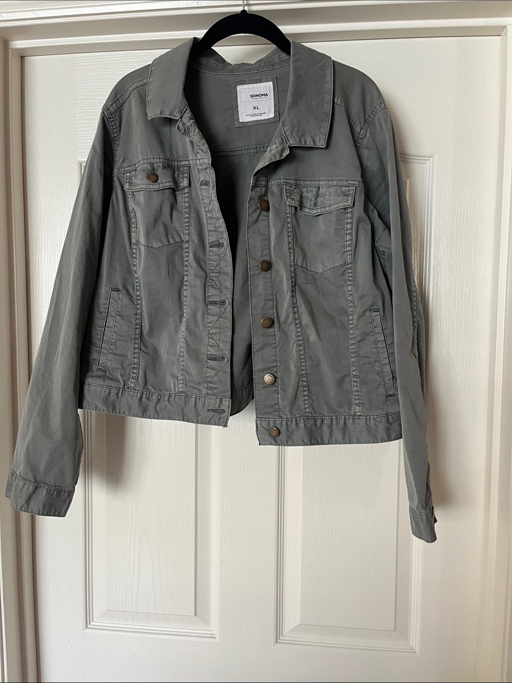 Sonoma Gray Utility Jean Jacket